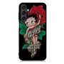 Betty Boop Red Rose Samsung Galaxy A55 Case