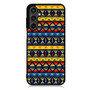 Yellow and Blue Tribal Pattern Samsung Galaxy A55 Case