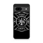 Firefighter silver crest Google Pixel 8a Case