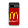 McDonalds im lovin it Google Pixel 8a Case
