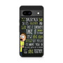 Rick And Morty Quotes Google Pixel 8a Case