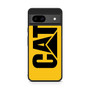 yellow caterpillar logo Google Pixel 8a Case
