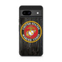 US Marine Corps in Wood Art Google Pixel 8a Case