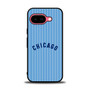 Chicago cubs jersey pattern Google Pixel 9a Case