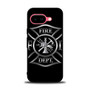 Firefighter silver crest Google Pixel 9a Case