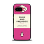 pride and prejudice penguin Book pink Google Pixel 9a Case