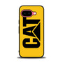 yellow caterpillar logo Google Pixel 9a Case