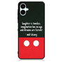 Walt Disney Quotes Samsung Galaxy A06 Case