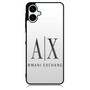 Armani exchange white Samsung Galaxy A06 Case
