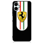 Ferrari Black Logo Samsung Galaxy A06 Case