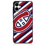 Montreal Canadiens Strips Samsung Galaxy A06 Case