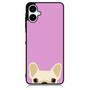 pink french bulldog Samsung Galaxy A06 Case