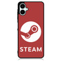 Steam Logo Red Samsung Galaxy A06 Case
