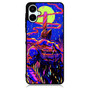 Denji Devils Mode in Abstract Samsung Galaxy A06 Case