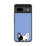 Cute French Bulldog Light Blue Google Pixel 8a Case