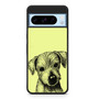 cute puppy sketch Google Pixel 8 Pro Case
