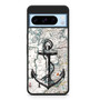 Nautica map and anchor Google Pixel 8 Pro Case