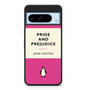 pride and prejudice penguin Book pink Google Pixel 8 Pro Case