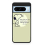 Snoopy Quotes Google Pixel 8 Pro Case