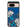Blue Flora Motif Google Pixel 8/ Pixel 8a/ Pixel 8 Pro Case