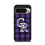 Colorado rockies purple Google Pixel 9 Pro Case