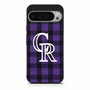 Colorado rockies purple Google Pixel 9 Pro XL Case