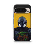 The Mandalorian Boba Fett and Baby Yoda Art Google Pixel 9 Pro Case