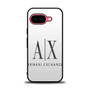 Armani exchange white Google Pixel 9a Case