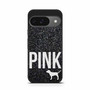 Black Glitter Victoria's Secret Google Pixel 9/ Pixel 9a/ Pixel 9 Pro/ Pixel 9 Pro XL Case