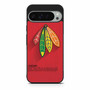chicago blackhawks logo poster Google Pixel 9 Pro XL Case