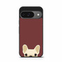 Cute French Bulldog Dark Red Google Pixel 9/ Pixel 9a/ Pixel 9 Pro/ Pixel 9 Pro XL Case