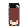 Cute French Bulldog Dark Red Google Pixel 9 Pro Case