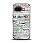 Ed Sheeran Quotes werw Google Pixel 9a Case