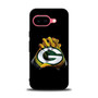 Green Bay Packer On Gloves Google Pixel 9a Case