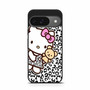 hello kitty leopard background Google Pixel 9/ Pixel 9a/ Pixel 9 Pro/ Pixel 9 Pro XL Case