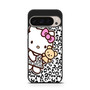 hello kitty leopard background Google Pixel 9 Pro Case