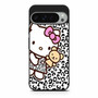 hello kitty leopard background Google Pixel 9 Pro XL Case