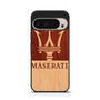 maserati wood Google Pixel 9 Pro Case