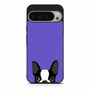 Purple Boston Terrier Google Pixel 9 Pro XL Case