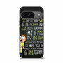 Rick And Morty Quotes Google Pixel 9/ Pixel 9a/ Pixel 9 Pro/ Pixel 9 Pro XL Case
