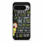 Rick And Morty Quotes Google Pixel 9 Pro XL Case