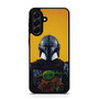 The Mandalorian Boba Fett and Baby Yoda Art Samsung Galaxy A56 Case