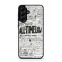 All Time Low Lyrics Samsung Galaxy A56 Case