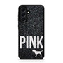 Black Glitter Victoria's Secret Samsung Galaxy A56 Case