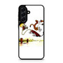 Calvin and Hobbes Playing Together Samsung Galaxy A56 Case
