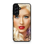 Christina Aguilera Red Lips Samsung Galaxy A56 Case