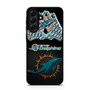 miami dolphins receiver gloves Samsung Galaxy A56 Case