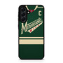 minnesota hockey jersey Samsung Galaxy A56 Case