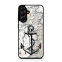 Nautica map and anchor Samsung Galaxy A56 Case