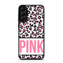 Pink Custom Leopard Samsung Galaxy A56 Case